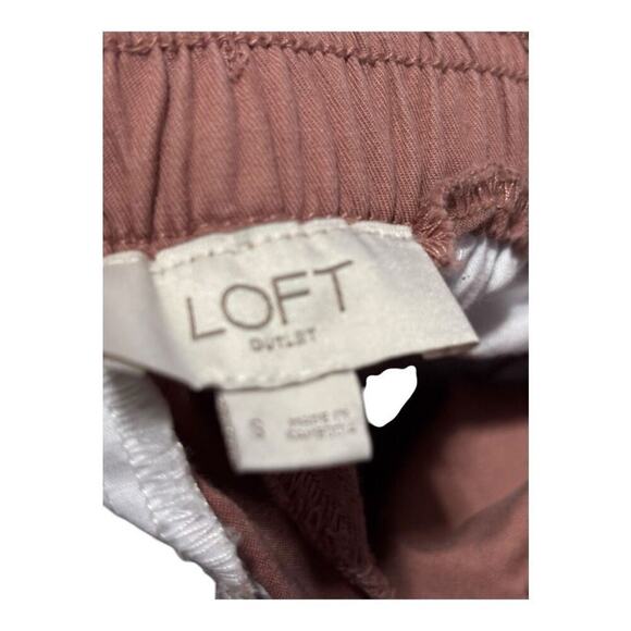 LOFT Outlet Pink Jogger Dress Pants Size S - Picture 3 of 3
